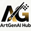 ArtGenAI Hub Logo